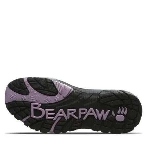 Bearpaw Women’s Corsica Wide Gray Fog Hiking Shoes Size 6.5 NWB - Picture 4 of 12
